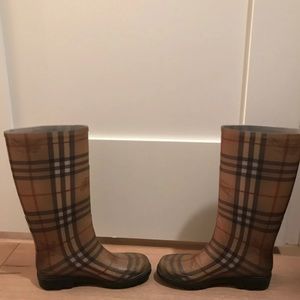 Burberry Check Rainboot